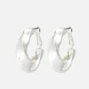 Curved Hoop Earrings