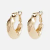 Curved Hoop Earrings
