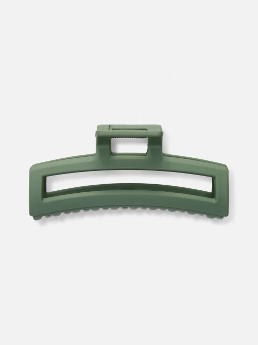Curved Rectangular Claw Clip
