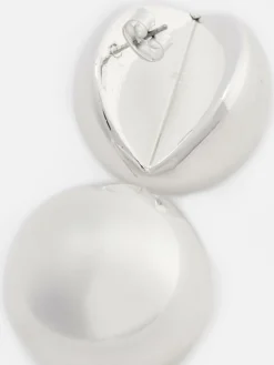 Cutout Orb Stud Earrings