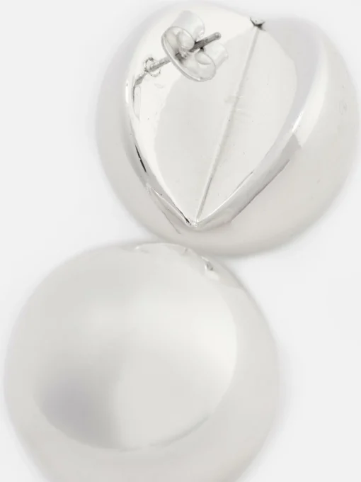 Cutout Orb Stud Earrings