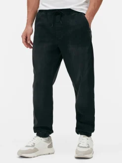 Denim Cuffed Joggers