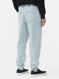 Denim Cuffed Joggers