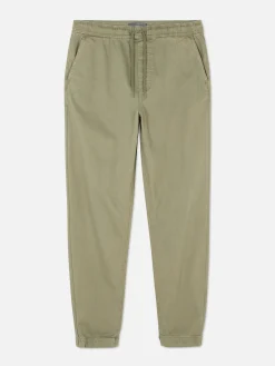 Denim Cuffed Joggers