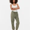 Denim Drawstring Joggers