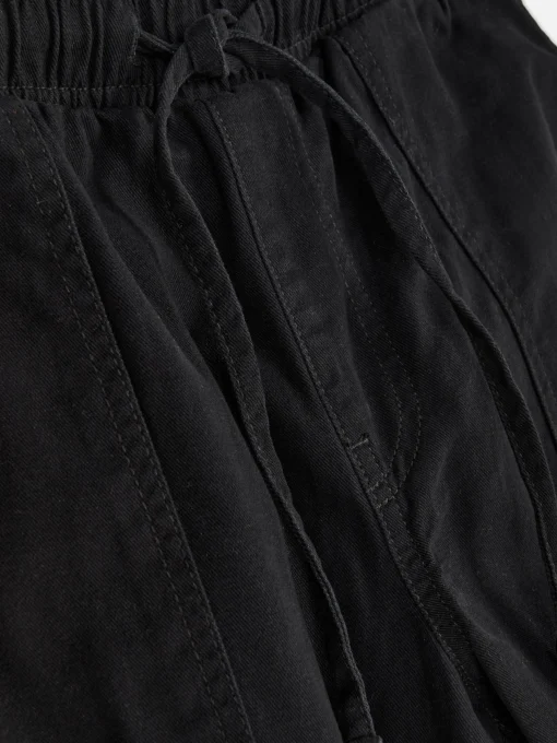 Denim Drawstring Joggers