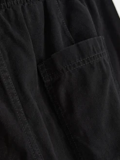 Denim Drawstring Joggers