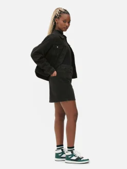 Denim Mini Skirt