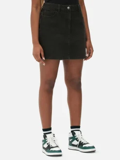 Denim Mini Skirt