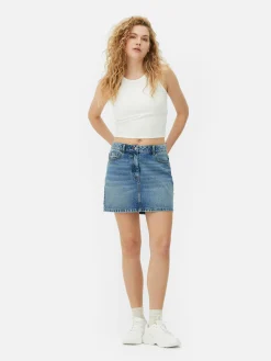 Denim Mini Skirt