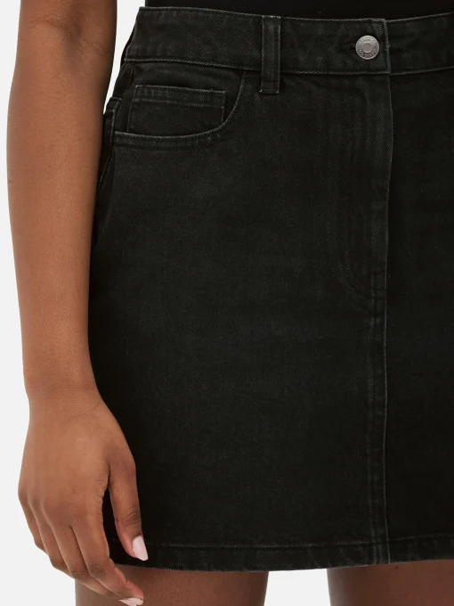 Denim Mini Skirt