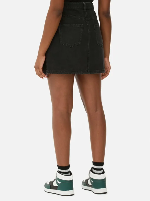 Denim Mini Skirt