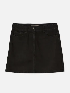 Denim Mini Skirt