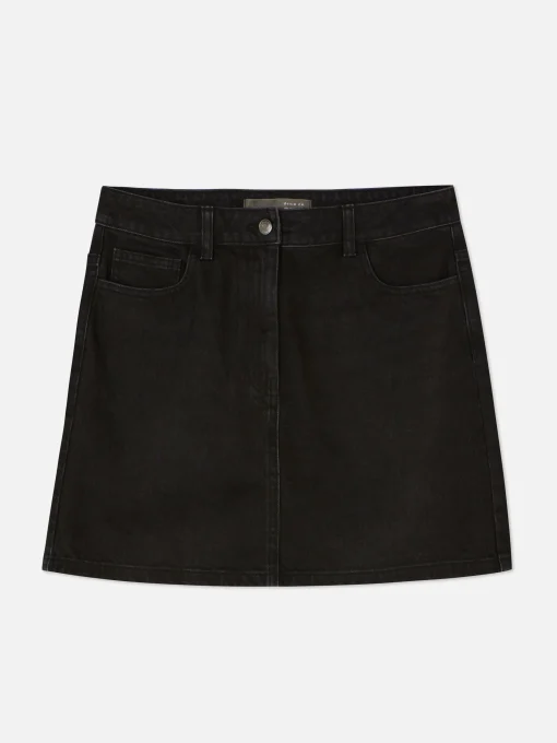 Denim Mini Skirt