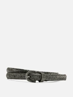 Diamanté Embellished Belt