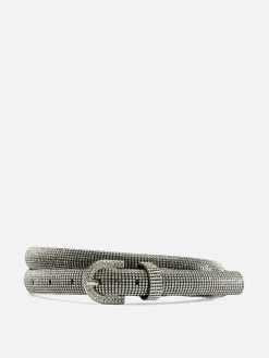 Diamanté Embellished Belt