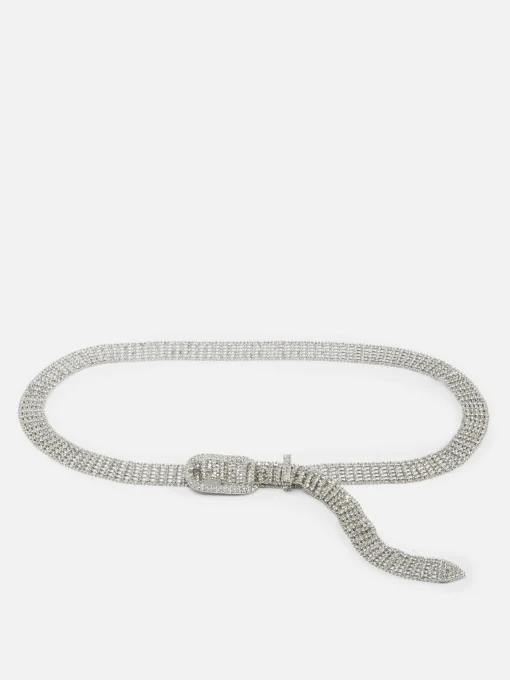 Diamanté Embellished Belt
