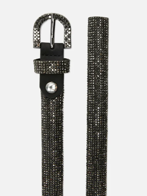 Diamanté Embellished Belt