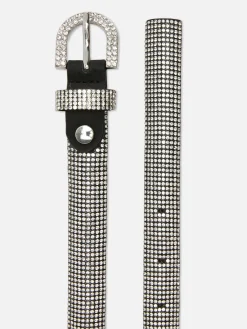 Diamanté Embellished Belt