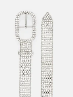 Diamanté Embellished Belt