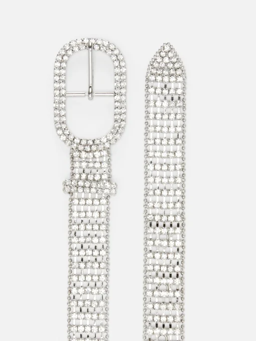 Diamanté Embellished Belt