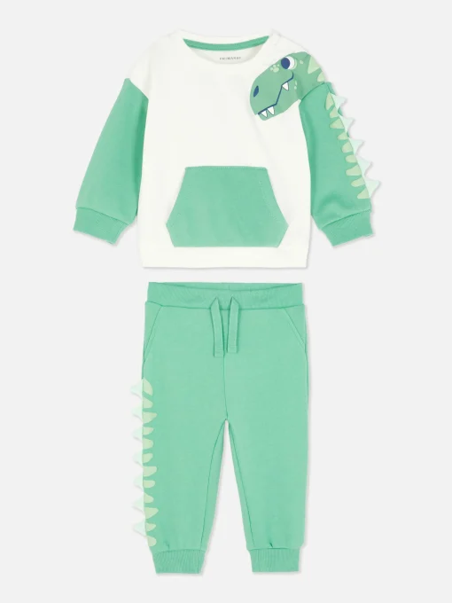 Dino Sweatshirt And Joggers Set