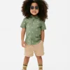Dinosaur Button-Up Shirt