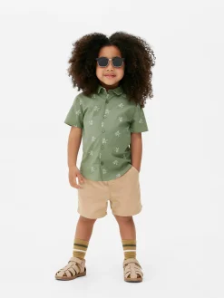 Dinosaur Button-Up Shirt