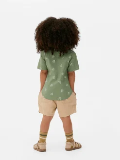 Dinosaur Button-Up Shirt