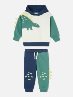 Dinosaur Hoodie And Joggers Set