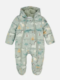 Dinosaur Print Stroller Suit