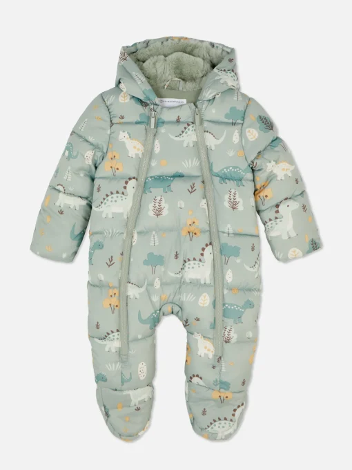 Dinosaur Print Stroller Suit