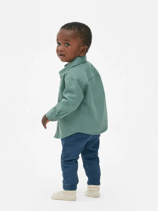 Dinosaur T-Shirt, Chinos And Shacket Set