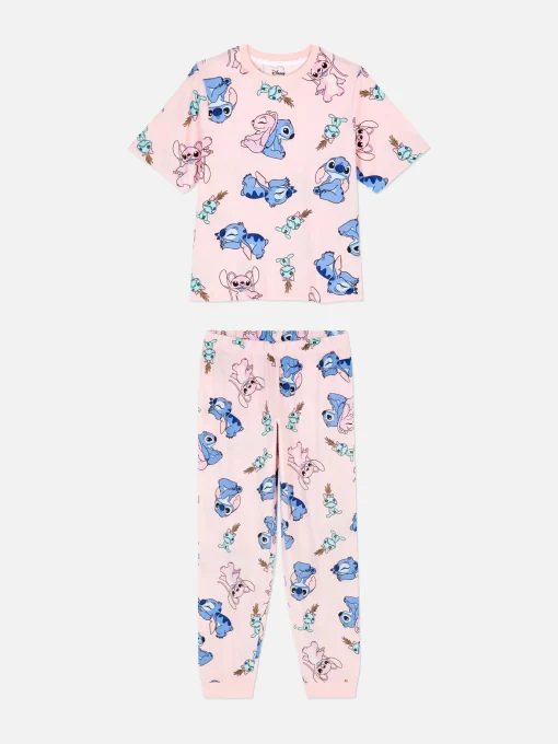 Disney Character Graphic Pajama Set