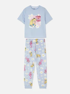 Disney Character Print Jersey Pajamas