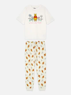 Disney Character Print Jersey Pajamas