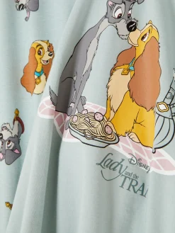 Disney Character Print Jersey Pajamas