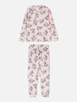 Disney Characters Long Sleeve Fleece Pajamas