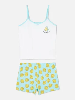 Disney Shorts And Cami Pajama Set