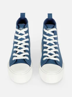 Disney’s Lilo And Stitch Denim High Tops