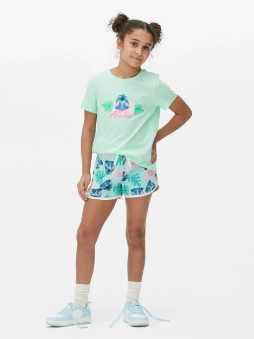Disney’s Lilo And Stitch Print Shorts