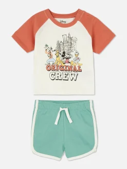 Disney’s Mickey Mouse & Friends T-Shirt & Shorts Set