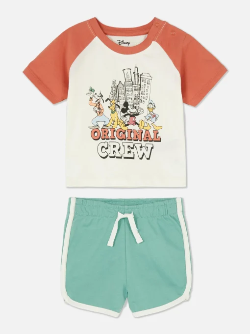 Disney’s Mickey Mouse & Friends T-Shirt & Shorts Set