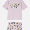 Disney’s Mickey Mouse And Friends T-shirt And Shorts Pajamas