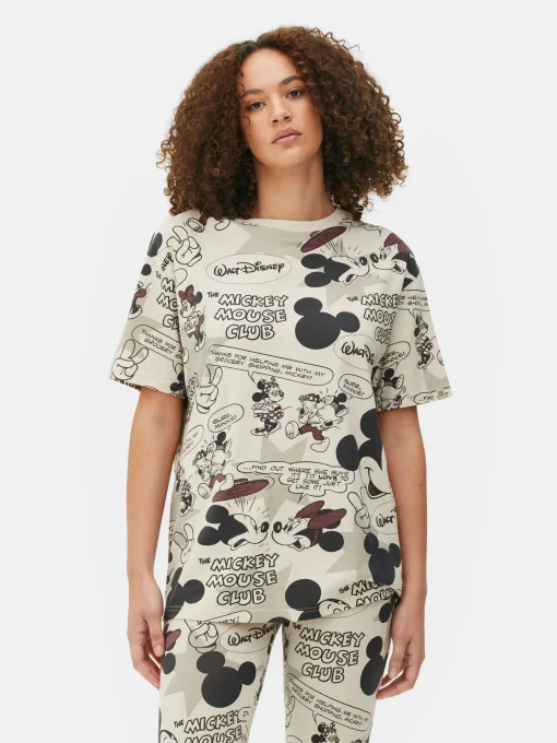 Disney’s Mickey Mouse Printed Pajama Top