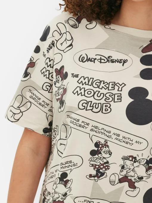 Disney’s Mickey Mouse Printed Pajama Top