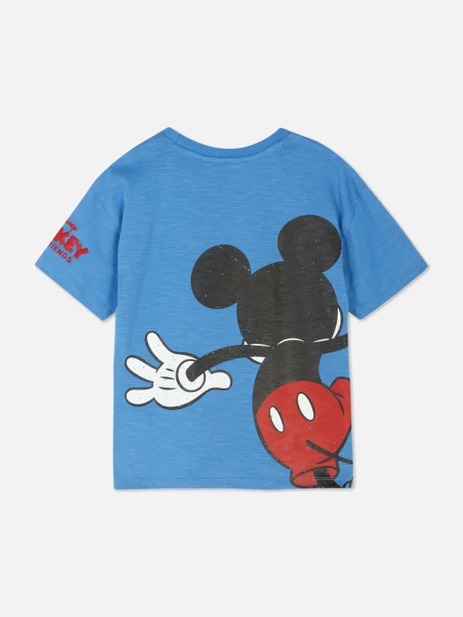 Disney’s Mickey Mouse Printed Slubbed T-Shirt
