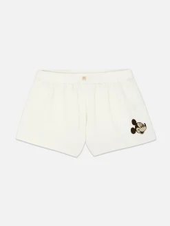 Disney’s Mickey Mouse Waffle Texture Pajama Shorts