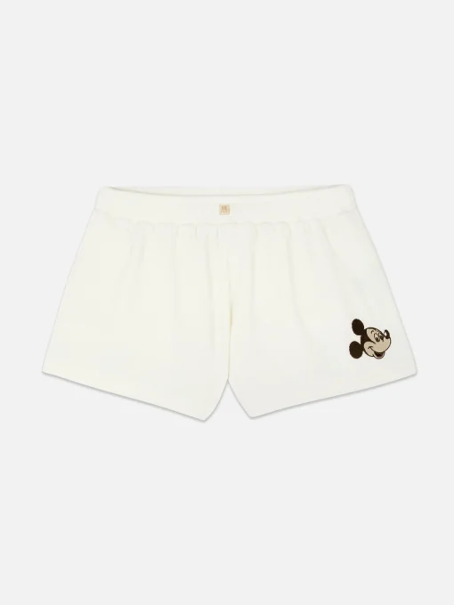 Disney’s Mickey Mouse Waffle Texture Pajama Shorts