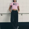 Disney’s Mickey Mouse X Keith Haring Cropped T-Shirt